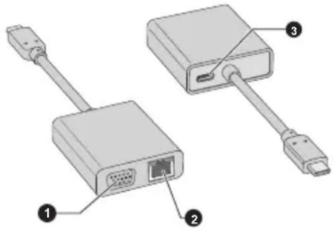 Dynabook Tecra X50-F-15M - USB Type-C™-adapters - 8