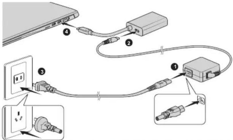 Dynabook Tecra X50-F-15M - USB Type-C™-poort - 1