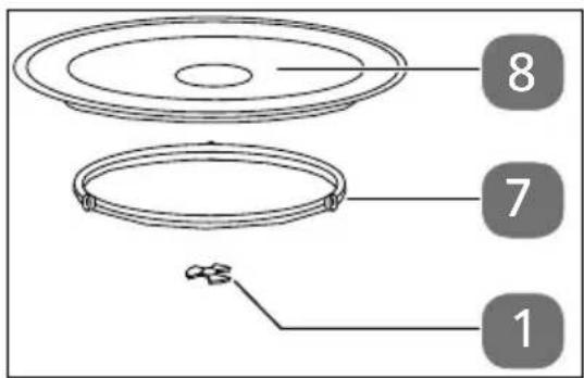 MEDION MD 18502 - Accessoires plaatsen - 1