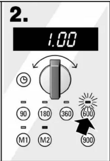 2. 1.00 - 90 - M1 M2 - 180 - 360 - 600 - 900