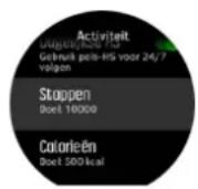 SUUNTO SPARTAN SPORT WRIST HR BARO 2.5 - Activiteitsdoelen - 1
