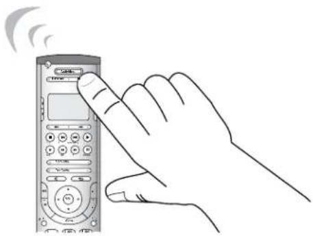 LOGITECH Harmony 515 - Een activiteit selecteren - 1