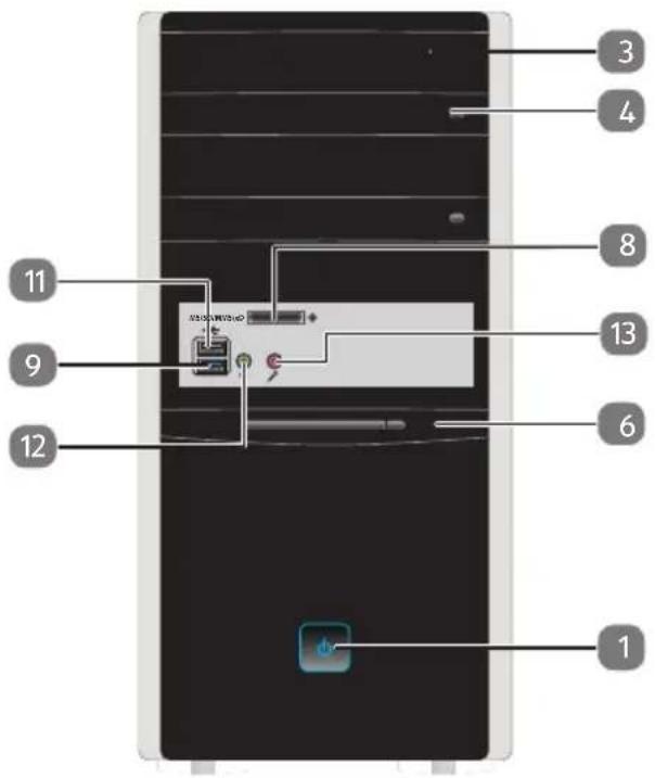 1 2 3 4 5 6 7 8 9 10 11 USB drive 12