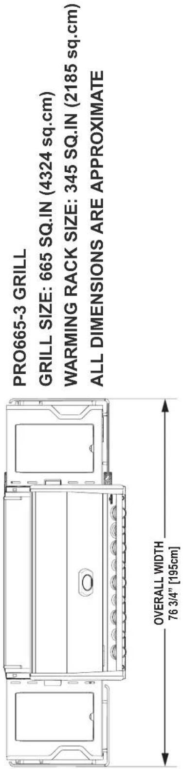 Napoleon Grills Prestige Pro 665 - AFMETINGEN - 1
