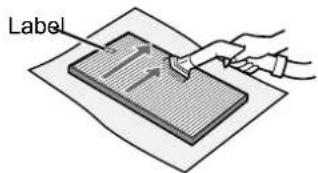 SHARP KC-G60EU - VOORZICHTIG - 1