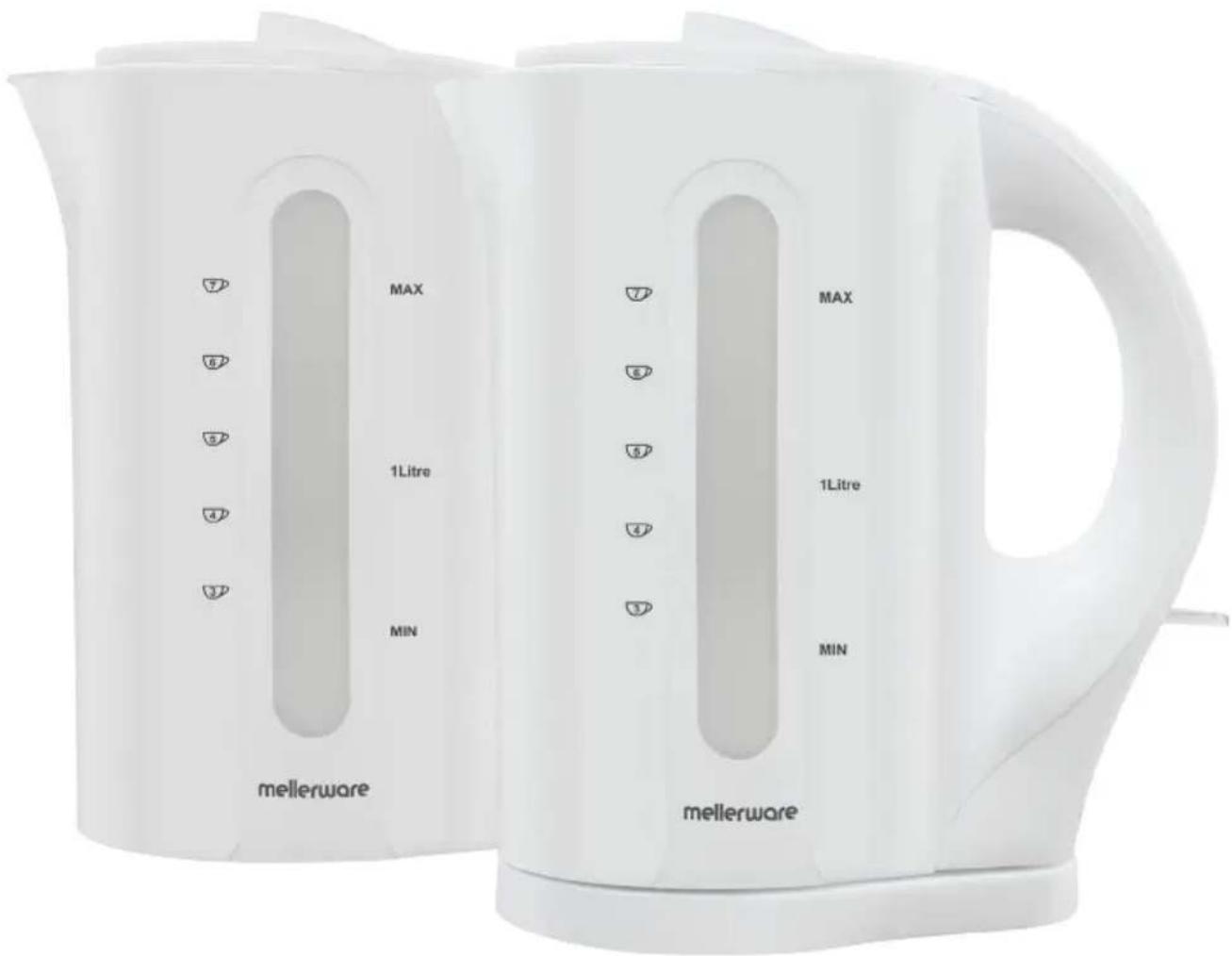 Mellerware Tugela 21203WH - Corded & cordless kettle - 1