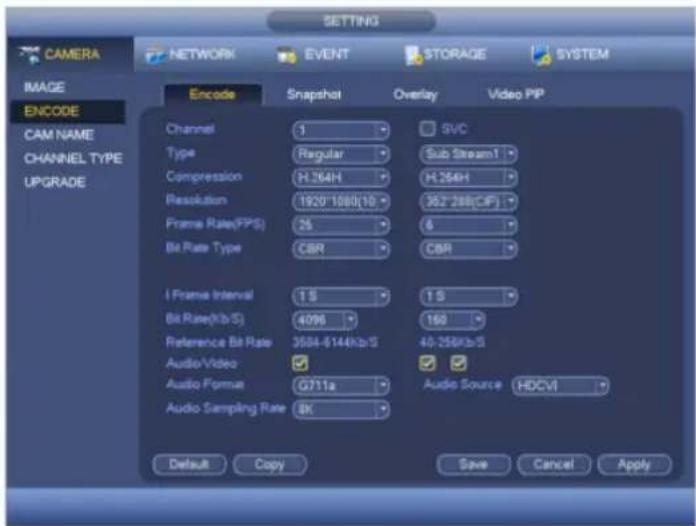 Dahua Technology Lite HAC-HDW2231MP-0280B - HCVR Settings - 2