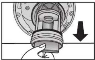 PANASONIC NA-147VB5WGB - Cleaning the drain filter - 3