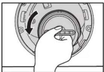 PANASONIC NA-147VB5WGB - Cleaning the drain filter - 2
