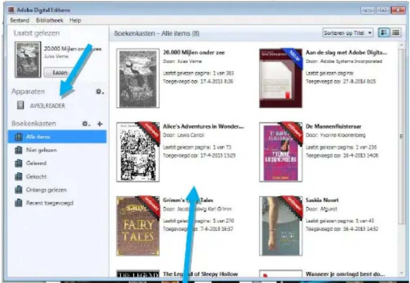 Autovision AL64 - Nu sluit u de Ereader aan op de pc - 1