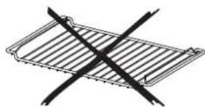 Simple line drawing of a metal grate with two crossed black lines (no text or symbols)