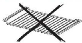Simple line drawing of a metal grate with two crossed black lines (no text or symbols)