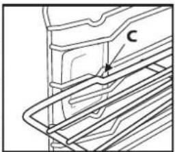 BAUKNECHT BLVES 8200 PT - PLAATSEN VAN DE ROOSTERS EN ANDERE ACCESSOIRES IN DE OVEN - 3