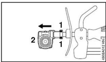 STIHL MF-MM - Changing the Deflector - 1