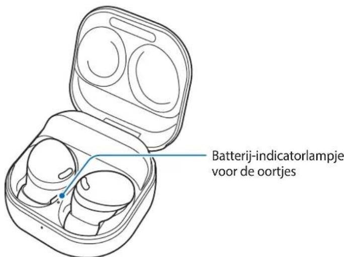 Batterij-indicatorlampje voor de oortjes