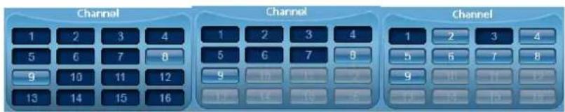 Hanwha SVR-960C - Channel On/Off - 2