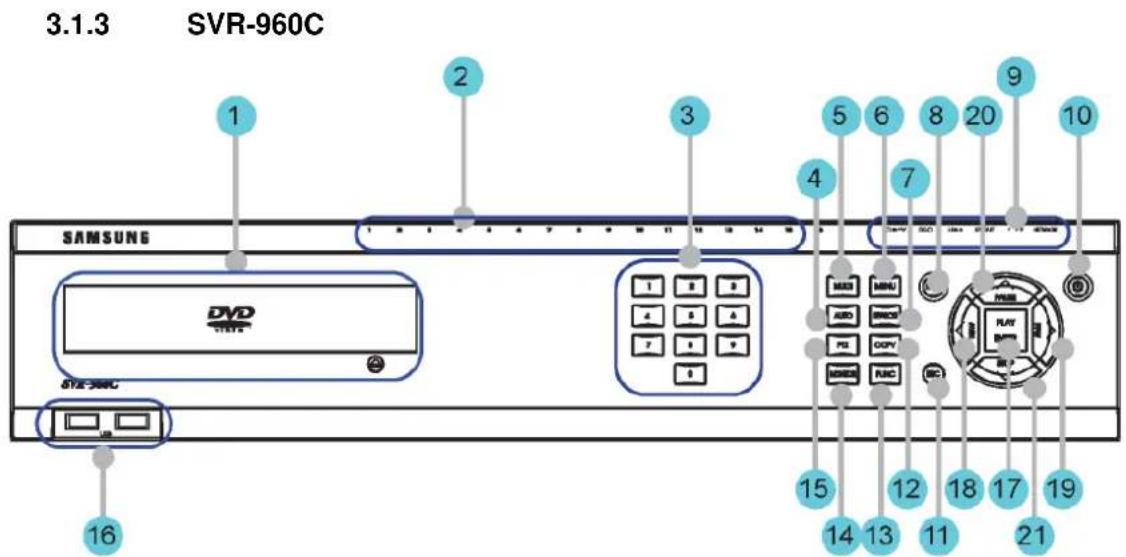 Hanwha SVR-960C - SVR-3200 - 3