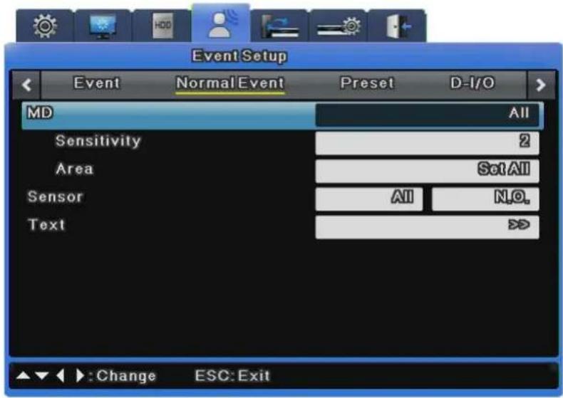 Hanwha SVR-960C - Motion Detection Setup - 1