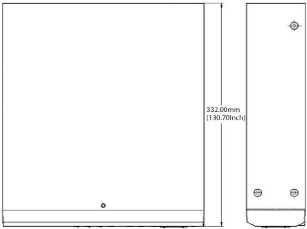 Hanwha SVR-960C - Dimensions - 4