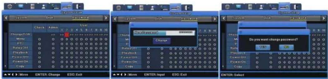 Hanwha SVR-960C - Change Password - 1