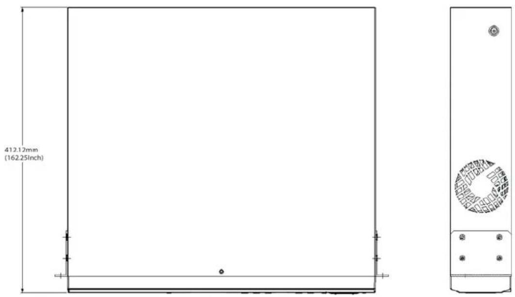 Hanwha SVR-960C - Dimensions - 2
