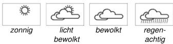 ALECTO WS 2200 - Weersvoorspelling: - 1