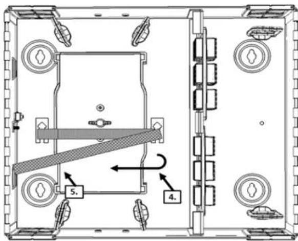 Leviton 5WSML-02C - SECURING THE SPLICE TRAYS - 2