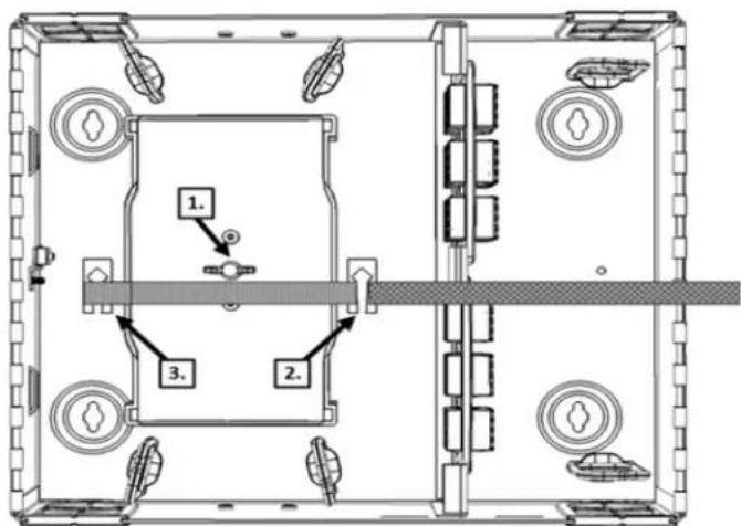 Leviton 5WSML-02C - SECURING THE SPLICE TRAYS - 1