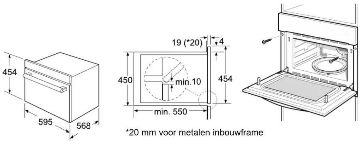 Exquisit EBM4543 - Inbouw - 1