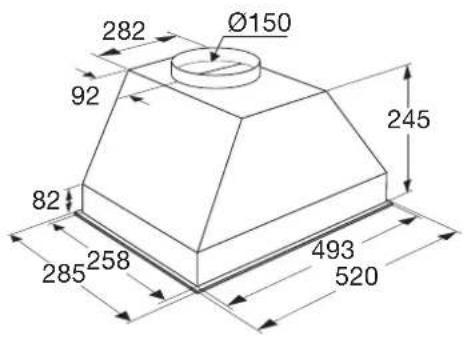 282 Ø150 92 245 82 258 493 285 520