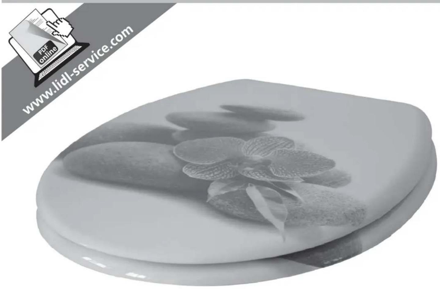 MIOMARE IAN 337887 - Toilet seat duroplast with unicolor - 15