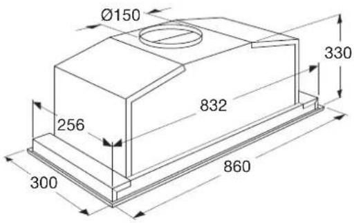 Ø150 256 832 330 300 860