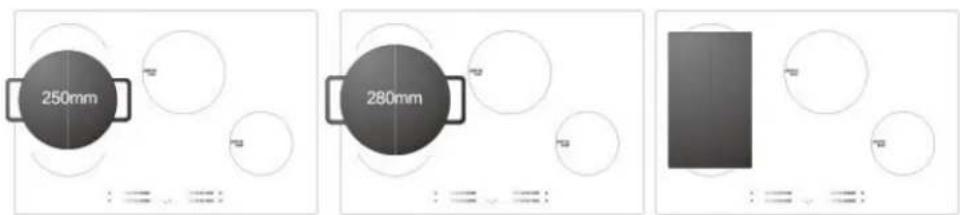 250mm 280mm