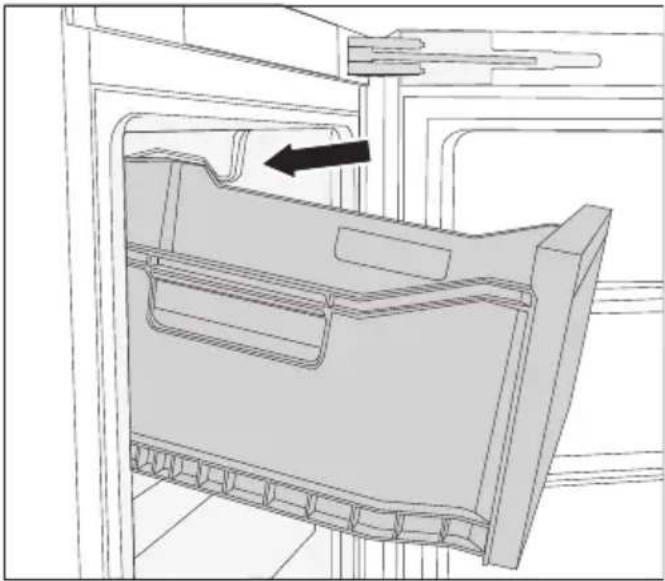 MIELE FN 4842 D - Bovenste lade kantelen - 1