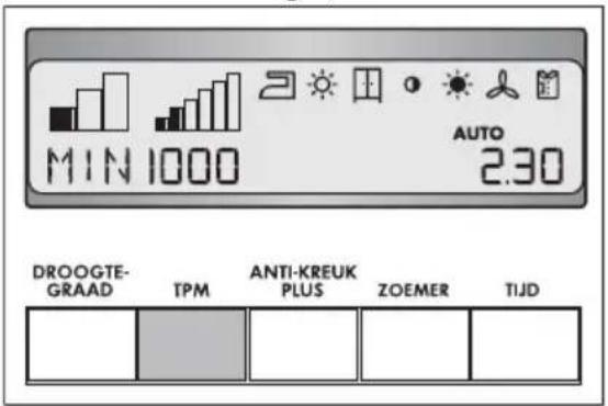 AEG T59840 - Het voor-centrifuge toerental instellen - 1