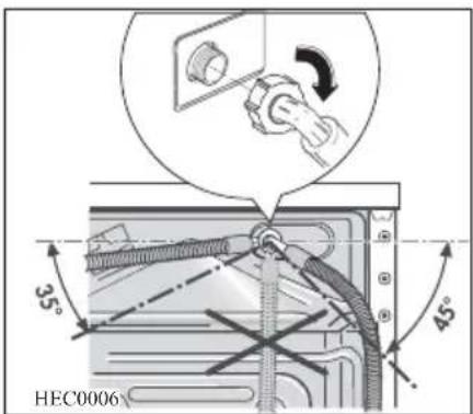 AEG L66840L - Watertoevoer - 2