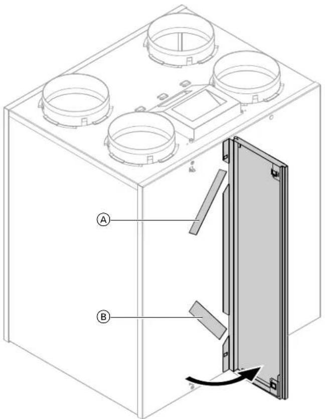 VIESSMANN Vitocal 200-S - Filter reinigen of vervangen (vervolg) - 1