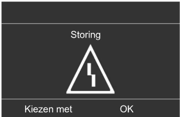 Storing Kiezen met OK