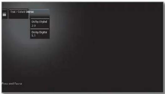 LOEWE Reference ID 55 - Taal/geluid selecteren - 3