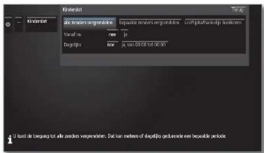 LOEWE Reference ID 55 - Menu Kinderslot oproepen - 6