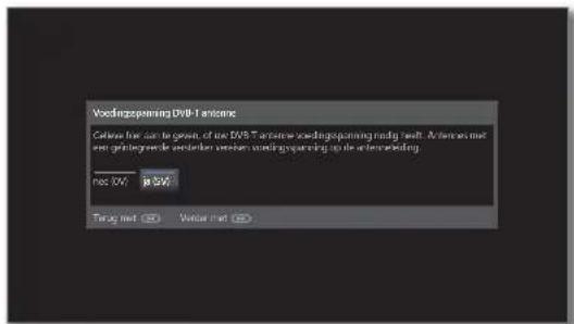 LOEWE Reference ID 55 - Instelmogelijkheden voor de DVB-T-ontvangst: - 7