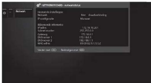 LOEWE Reference ID 55 - Het Loewe TV-toestel is met het thuisnetwerk via LAN/WLAN verbonden - 1