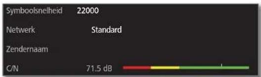 LOEWE Reference ID 55 - Statusbalken bij manueel zoeken - 1
