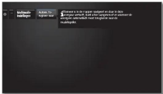 LOEWE Reference ID 55 - Menu Multimedia-instellingen oproepen - 3