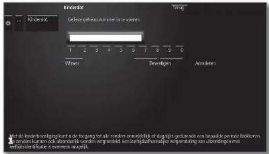 LOEWE Reference ID 55 - Menu Kinderslot oproepen - 3