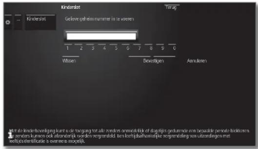 LOEWE Reference ID 40 - Menu Kinderslot oproepen - 3