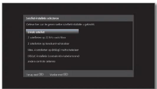 LOEWE Reference ID 40 - Instelmogelijkheden voor de DVB-S-ontvangst: - 4