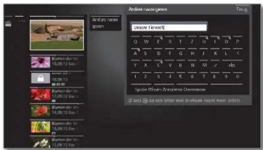 LOEWE Reference ID 40 - Titels van de archiefopname wijzigen - 2