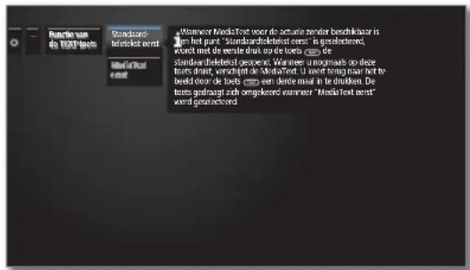 LOEWE Reference ID 40 - Functie van de TEXT-toets - 2