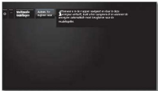LOEWE Reference ID 40 - Menu Multimedia-instellingen oproepen - 2